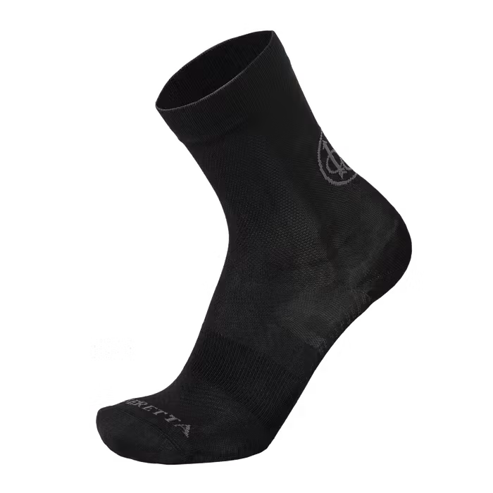 Beretta - Short Shooting Socks - Black and Green