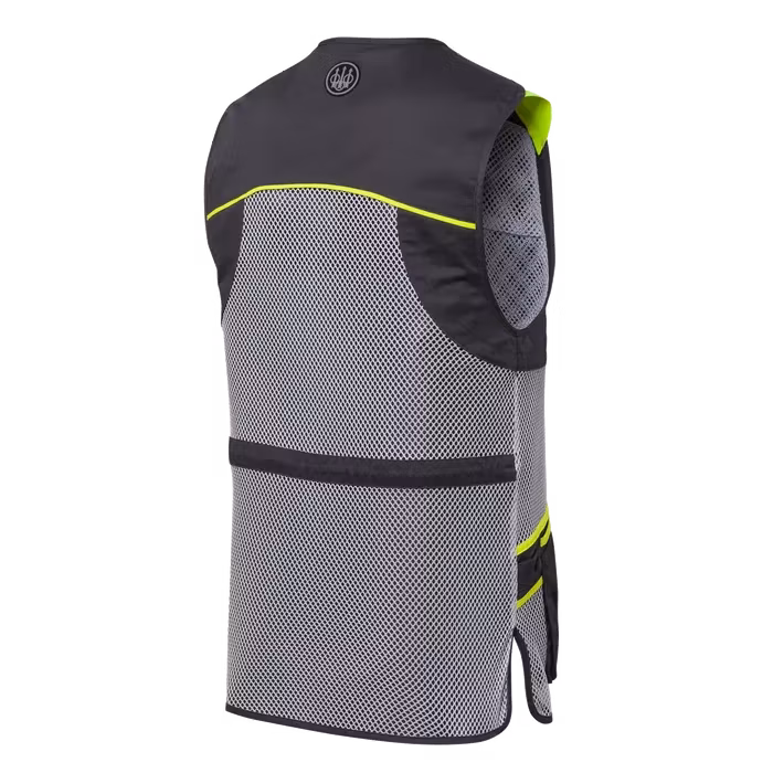 Beretta - Full Mesh Vest - Ebony & ice grey