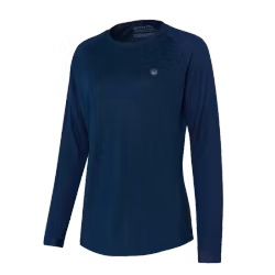 Beretta - Ciel Tech Woman's T-Shirt Long Sleeves - Blue Total Eclipse
