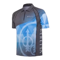 Beretta - Rush Graph Polo - Blue Excell & Black