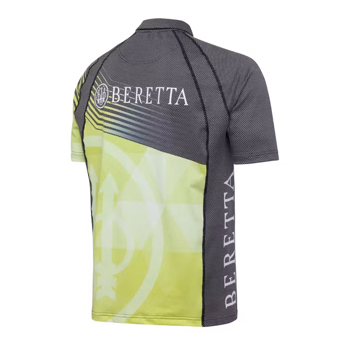 Beretta - Rush Graph Polo - Black & Sulphur