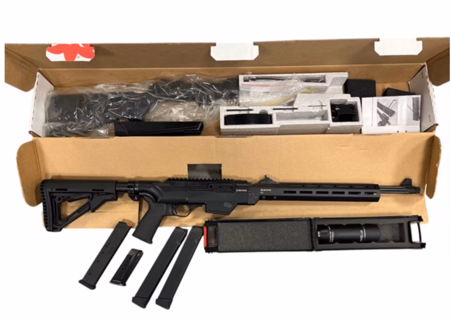 Ruger - PC Carbine - 9mm med AimSport dämpare - Begagnad