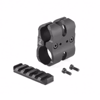 Toni System - Tactical barrel clamp + 1 picatinny rail - Black