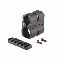 Toni System - Tactical barrel clamp + 1 picatinny rail - Black