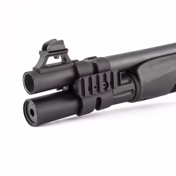 Toni System - Tactical barrel clamp + 1 picatinny rail - Black