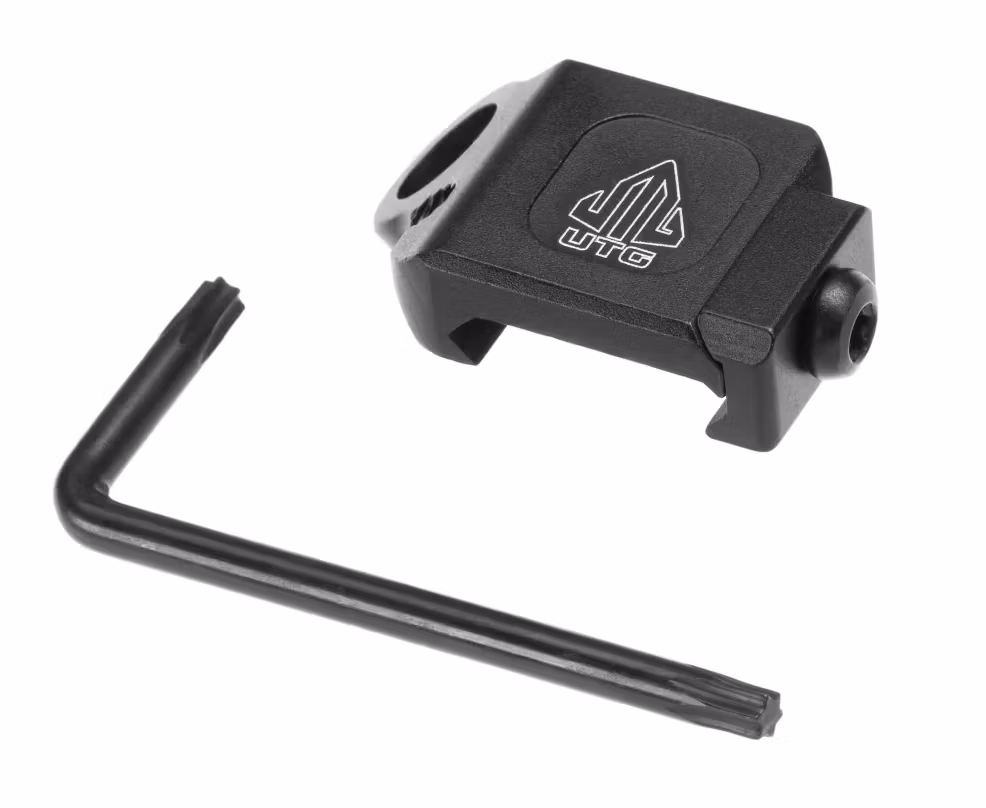 Clawgear - Low Profile Picatinny-mount Angled QD Sling Swivel Adaptor