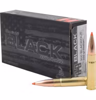 Hornady - Black Ammunition - 300 Blackout - 208 gr - A-MAX - Subsonic - 20/Box