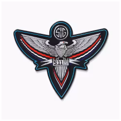 5.11 - Sig Sauer x 5.11 - Chrome Eagle Patch - Multi(999)
