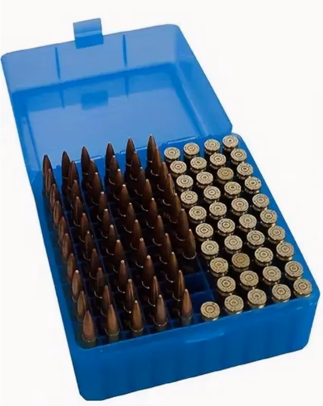 RangeMaster - Ammo Box - .223 - 100 rounds - Blå
