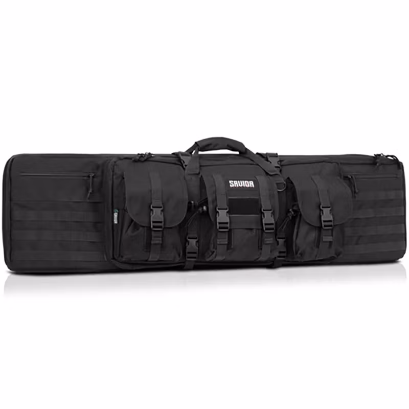 Savior Equipment - American Classic - 55" - Double Rifle Case - Svart
