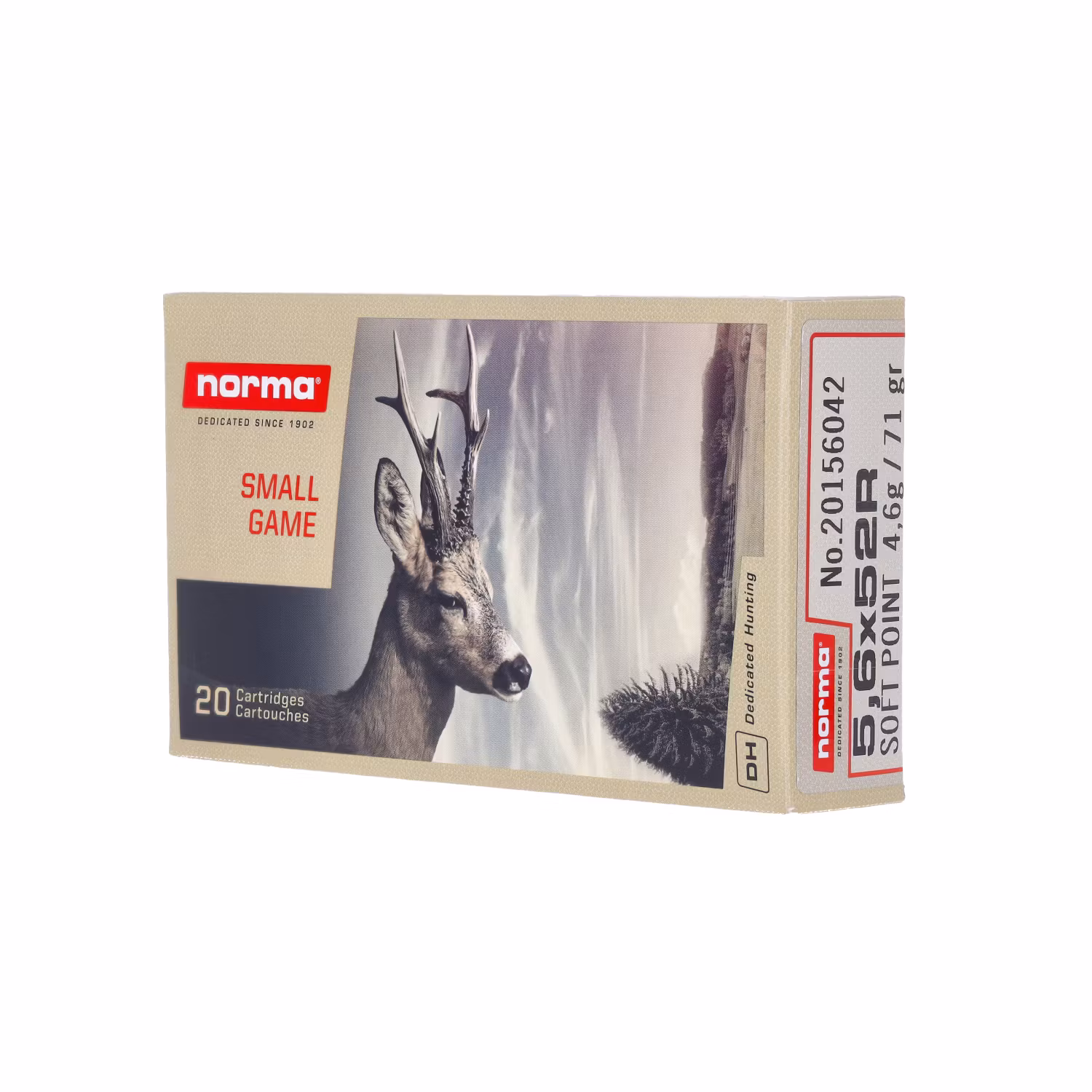 Norma - SoftPoint - .5,6x52R - 4,6g/71gr - 20/ask