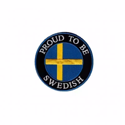 Proud to be Swedish - Patch