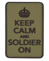 Keep Calm and soldier on - Patch