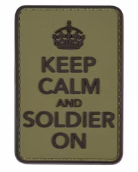 Keep Calm and soldier on - Patch