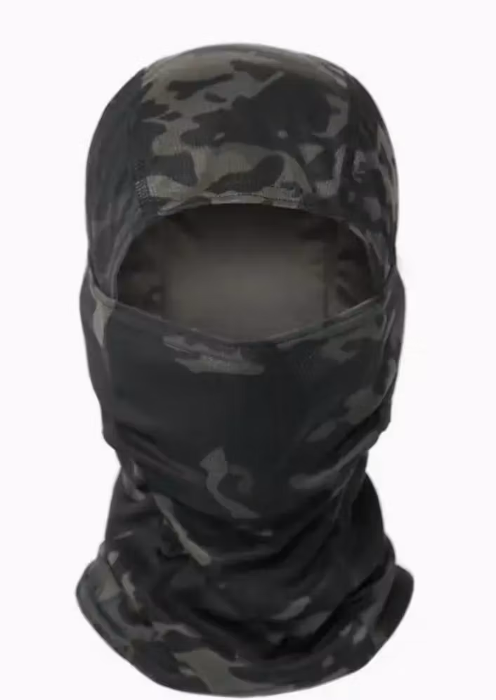 Balaclava - Camo Svart