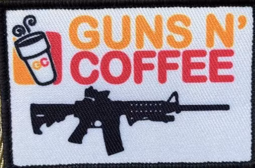 Guns n' Coffee - Patch