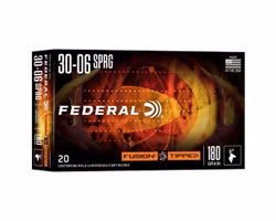 Federal - Fusion Tipped Ammo - 30-06 SPRG - 180gr - 20/Box