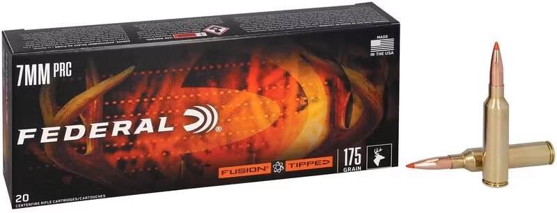 Federal - Fusion Tipped Ammo - 7mm PRC - 175gr - 20/Box