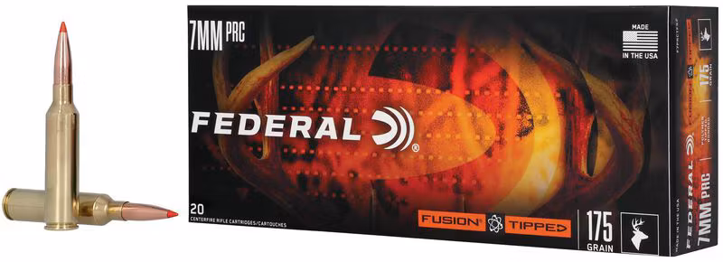 Federal - Fusion Tipped Ammo - 7mm PRC - 175gr - 20/Box