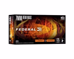 Federal - Fusion Tipped Ammo - 7mm Rem Mag - 175gr - 20/Box