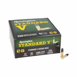 Remington - Standard V Ammo - 22 LR LRN - 38gr - 550/Box
