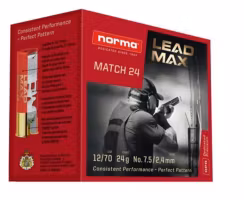 Norma - Lead Max Match - 12/70 - 24gr - US 7,5 - 25/ask