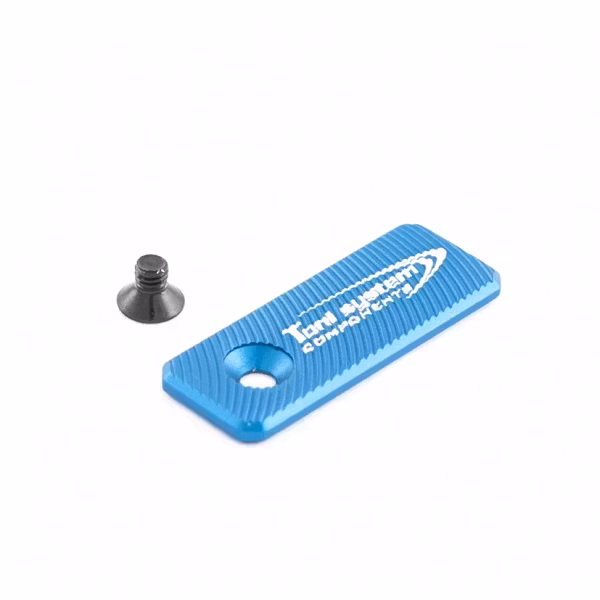 Toni System - Oversized release button sided hole 42mmx16mm - Blue