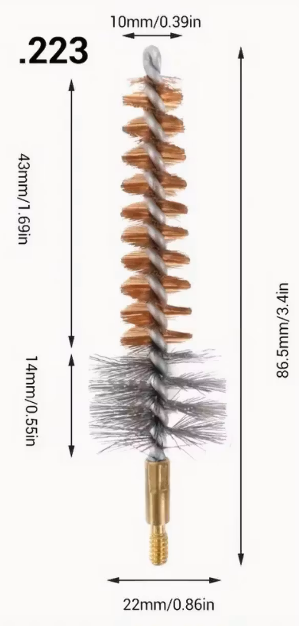 Patronlägesborste - Kal .22/.223 - Rifle