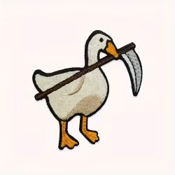 Anka med lie - Patch