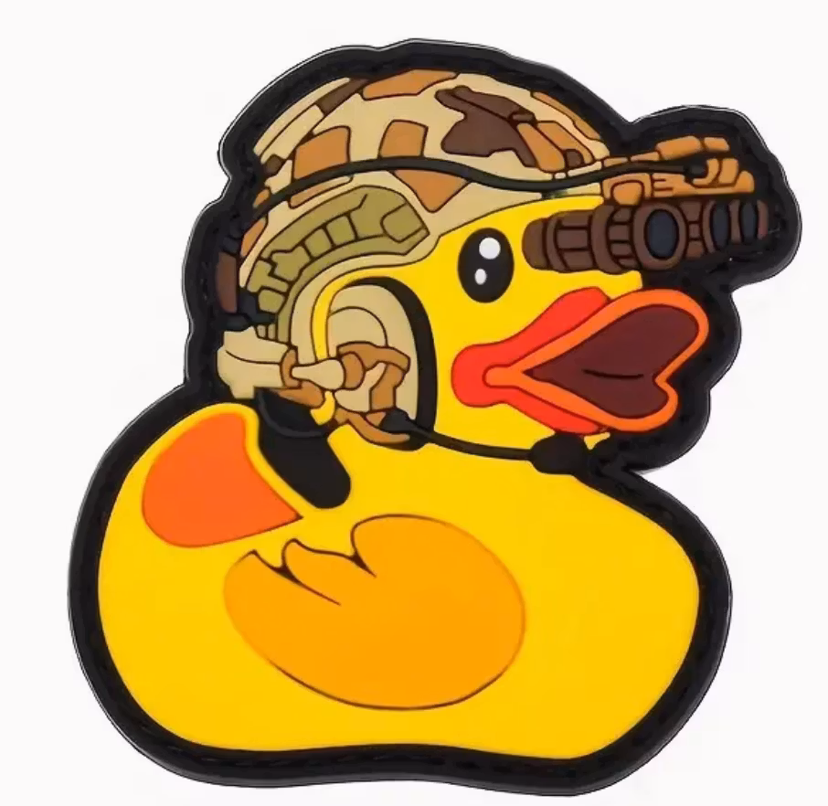 Tactical Duck - Öppen näbb - Patch