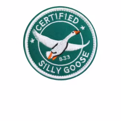 Certified Silly Goose - Grön - Patch