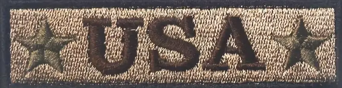 Usa - BrunGrön - Patch