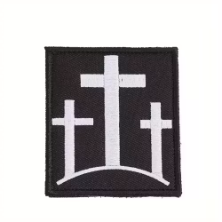 Cross - Svart/Vit - Patch
