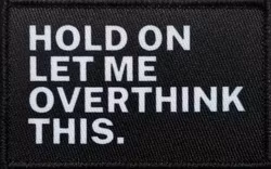 Hold my juice box & watch this - Svart - Patch