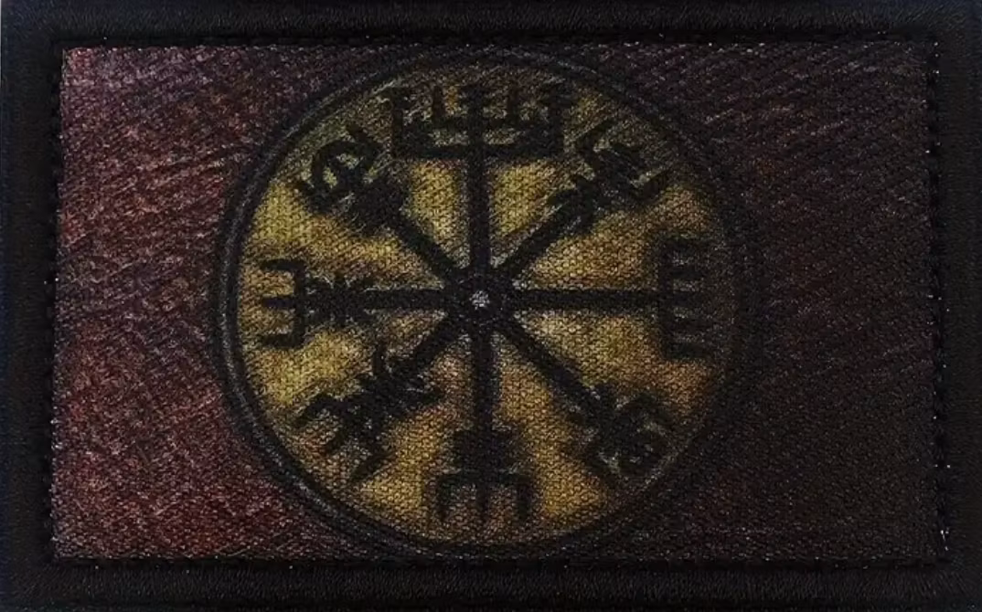 Viking - Compass - Brun - Patch