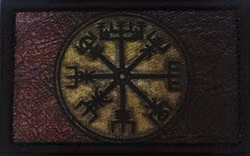 Viking - Compass - Brun - Patch