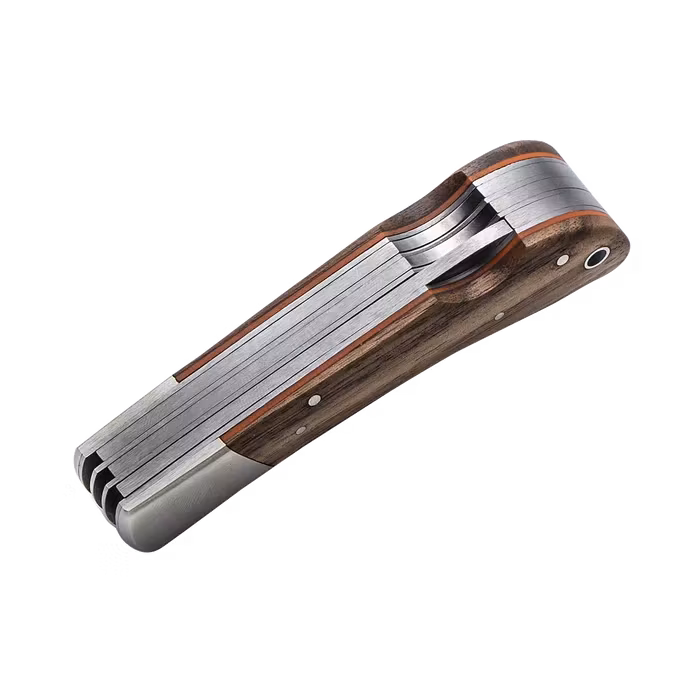 Beretta - Duiker Three Blade Knife - Brown & Orange