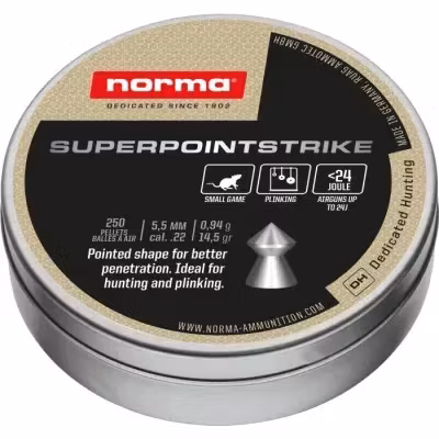 Norma - S-point Strike - 5.5mm - 0,94g/14,5gr - 250/ask