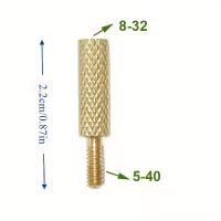 Gängadapter 5-40 till 8-32