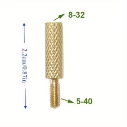 Gängadapter 5-40 till 8-32