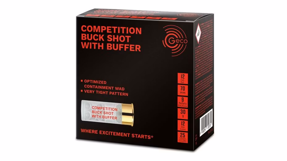 Geco - Coated Competition Buck Shot 12/70 - 30g/463gr - 25/ask