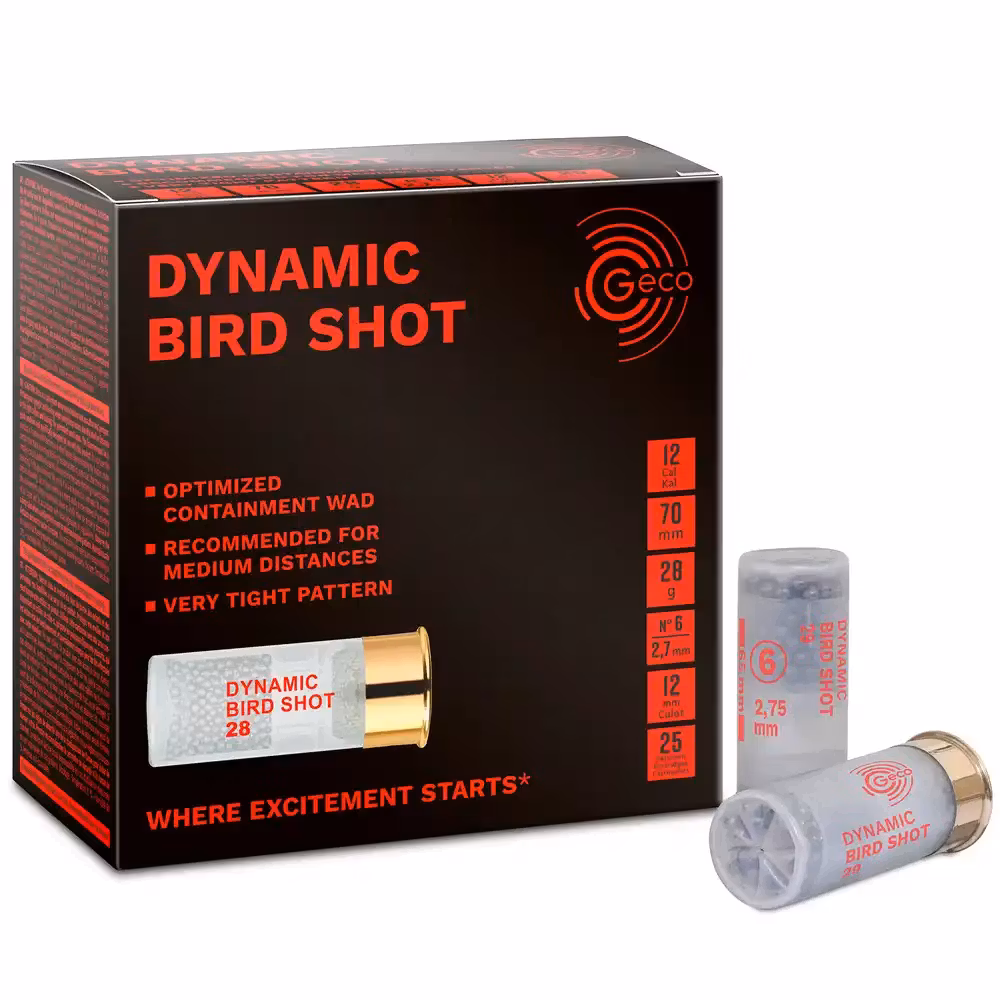 Geco - Dynamic Bird Shot - 28g/432gr - US6 - 25/ask