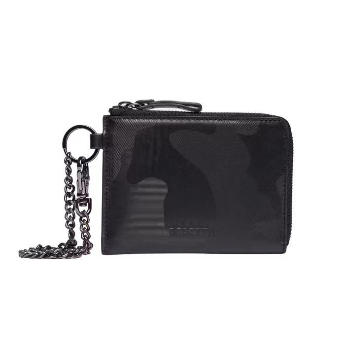 Beretta - Zipped Pouch With Chain - Black