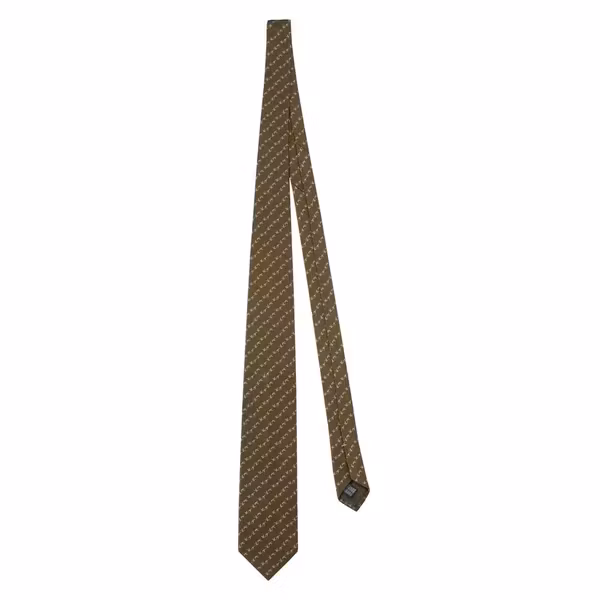 Beretta - Jacquard Tie - Brown