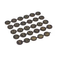 Beretta - Kit Of Leather Letters - Brown