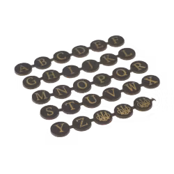 Beretta - Kit Of Leather Letters - Brown