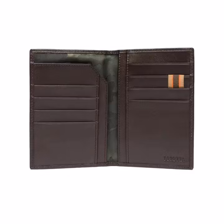 Beretta - Vertical Bifold Document Holde - Brown