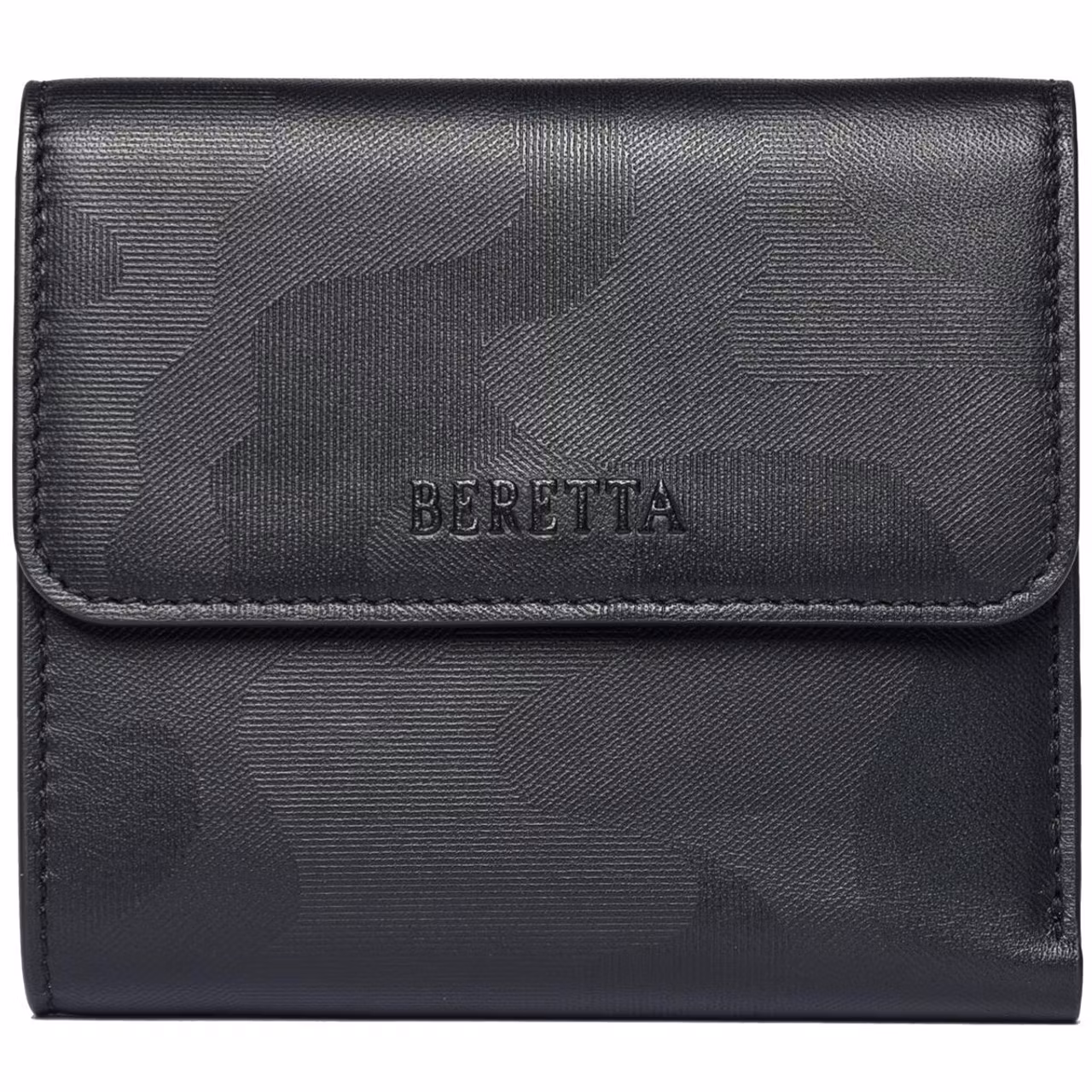 Beretta - Bifold Wallet With Flap - Black