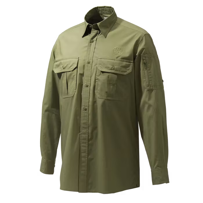 Beretta - Mortirolo Shirt long sleeve - Olive Drab
