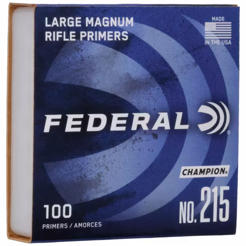 Federal - Champion Centerfire – Large Magnum Rifle Primers - .215 Clam